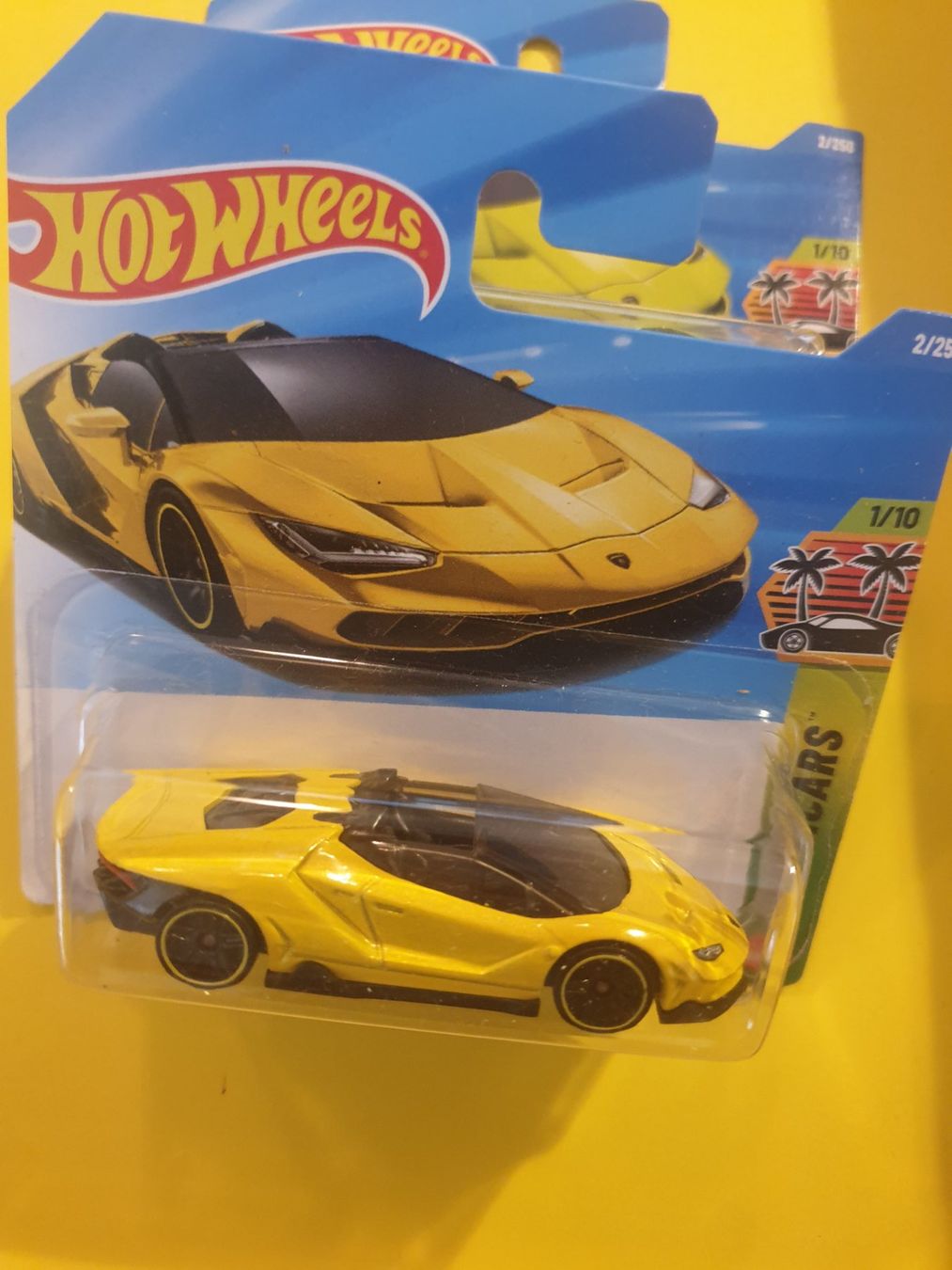 Hot Wheels Modellini d'auto: 2x Hot Wheels '16 LAMBORGHINI CENTENARIO ROADSTER – Nuovo e nell'imballaggio originale da Oftringen venduto da Rotor 6