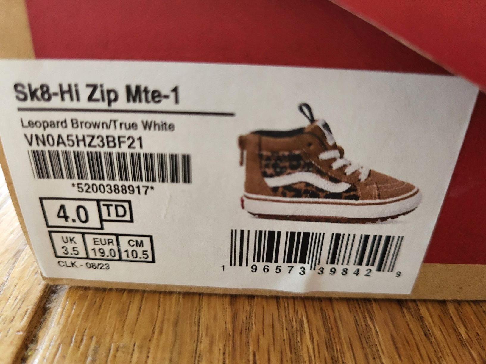 Vans Scarpe da uomo: Vans Leopard Braun, Grösse 19, Neu! – Nuovo (secondo la descrizione) da Rottenschwil venduto da stejung 3
