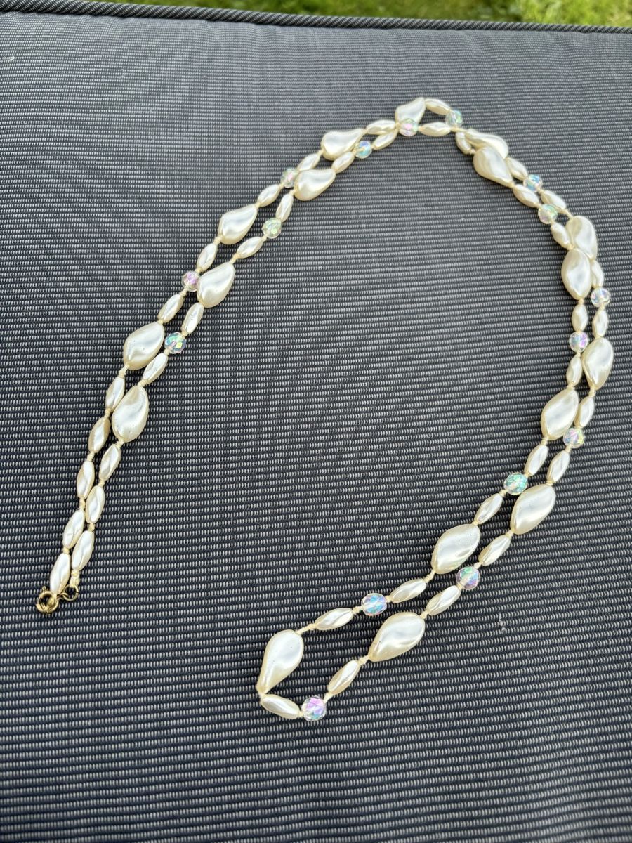 Ketten: Elegante Vintage Perlenkette – Gebraucht aus Wald AR von bertli00 2
