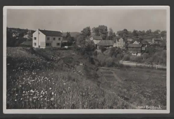 Ansichtskarten: BRÜBACH  1939   (L – Gebraucht aus Ruggell von Masescha