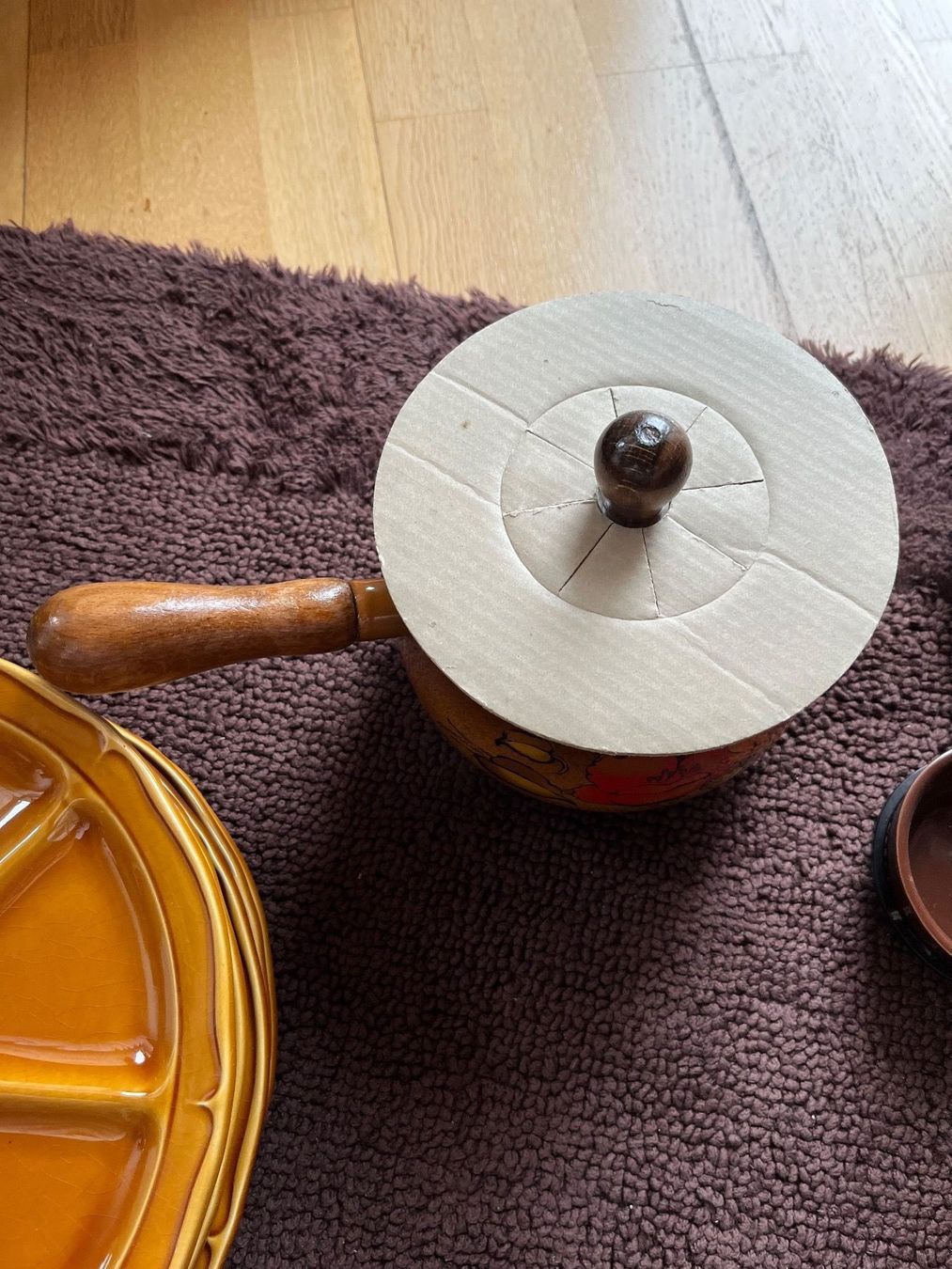 Set di piatti: Fondue Set komplett – Nuovo (secondo la descrizione) da Neuenhof venduto da Himmel2 1