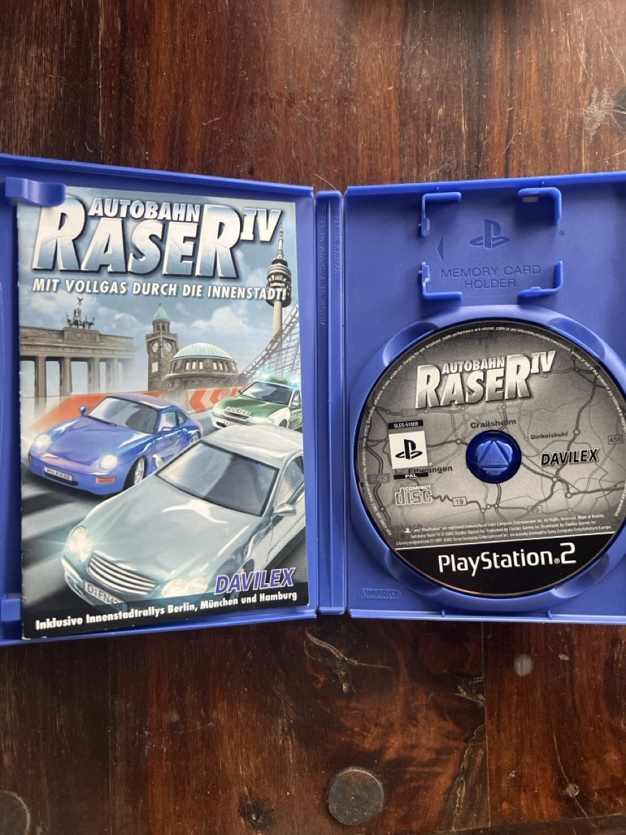 Sony Giochi: Autobahn Raser IV PS2 – Usato da Dottikon venduto da Nate96 1