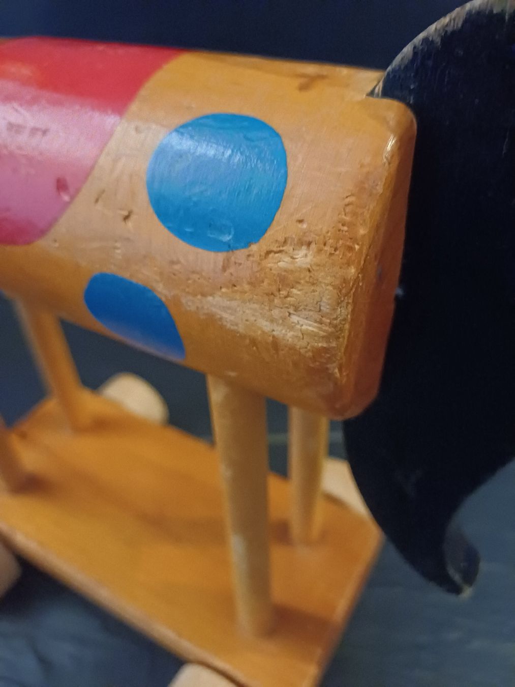 Trauffer Giocattoli: Vintage "Rössli Hü", 40cm hoch – Usato da Niederuzwil venduto da wolkenlos80 3