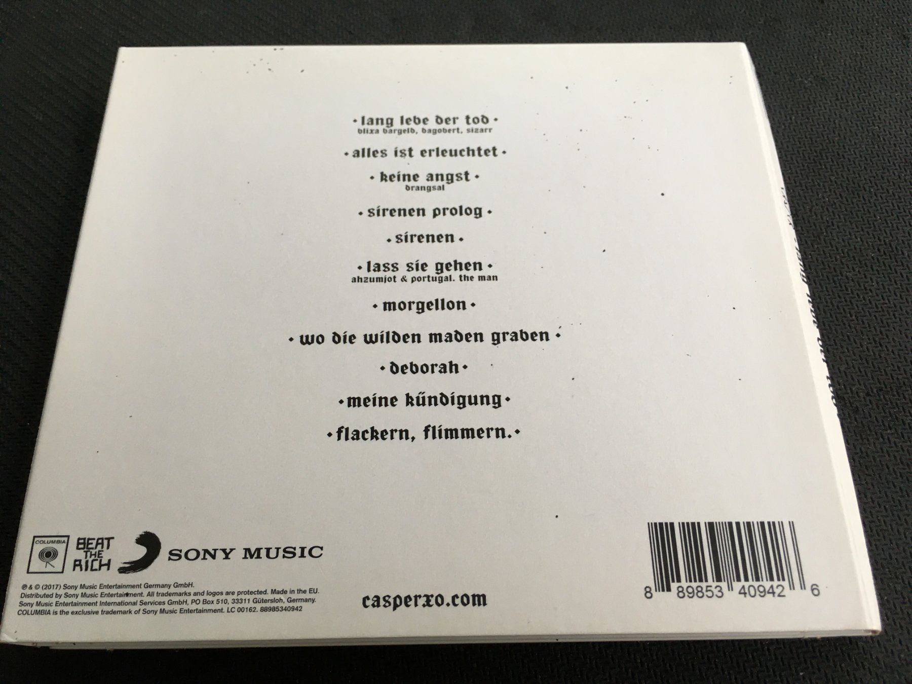 CD: Casper - Lang Lebe der Tod -CD- – Usato da St.Gallen venduto da MedienJoe 2