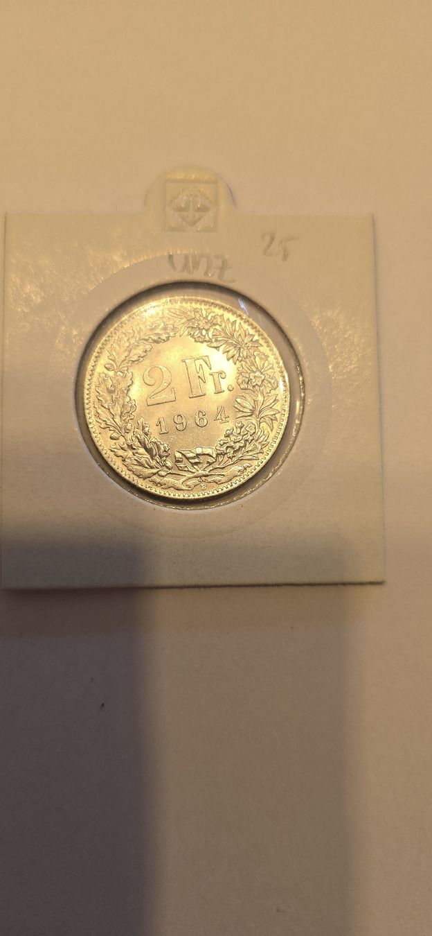 Alle Münzen: piece 2chf 1964 UNZ – Neu (gemäss Beschreibung) aus Fribourg von yan_z5fr