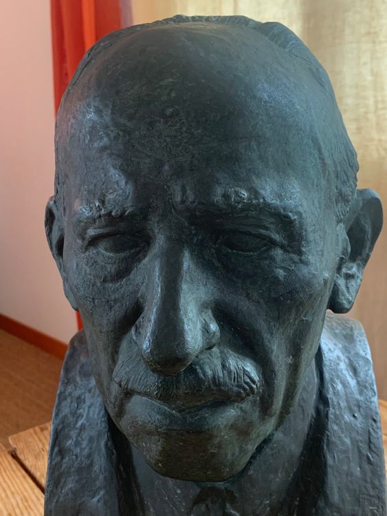 BronzeBüste von Arnold Huggler Kaufen auf Ricardo