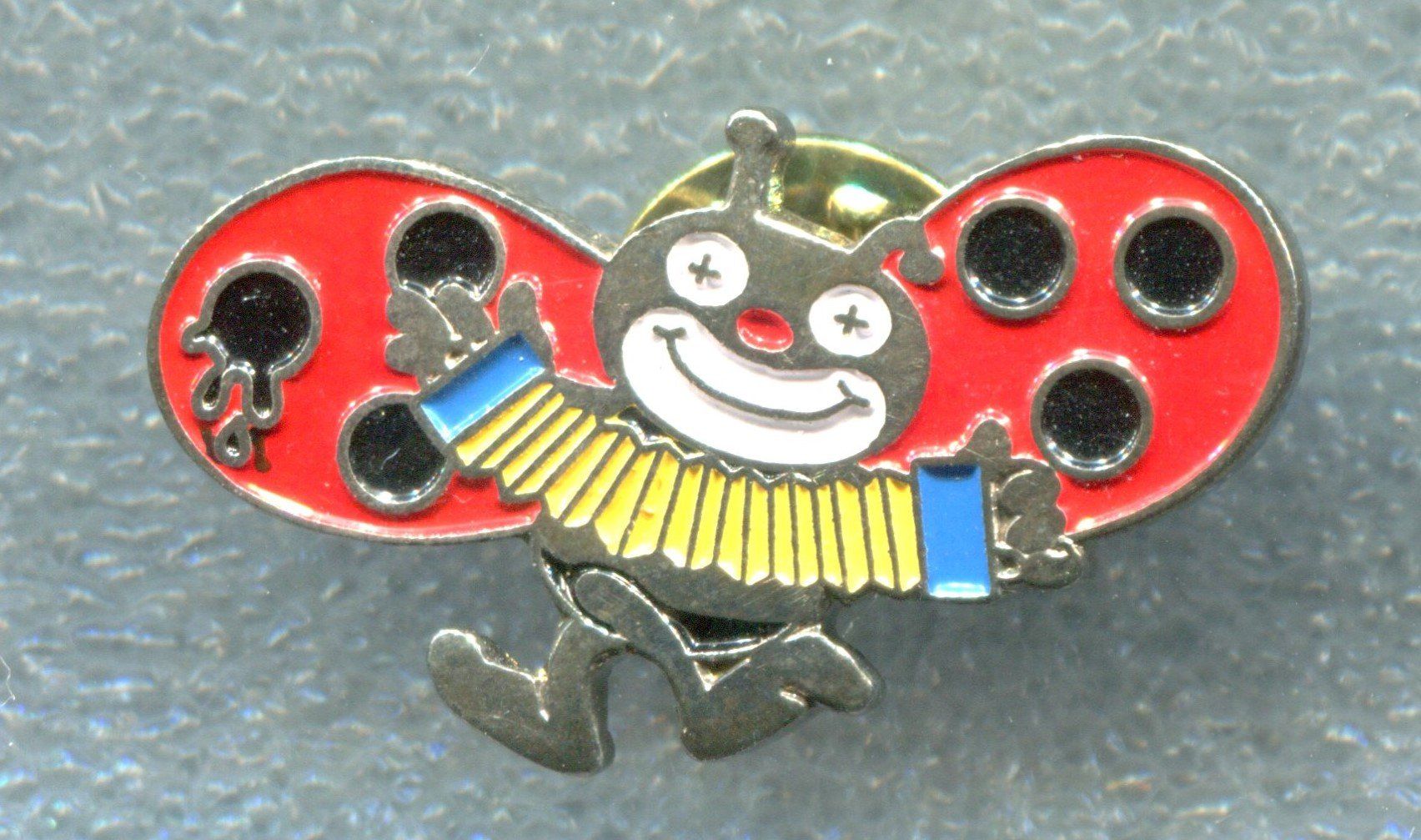Placchette & Badge: BLICK Käfer  Musik Clown – Usato da Winterthur venduto da Sammleroase