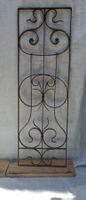 Jugendstil-Gitter, antik, handgeschmiedet