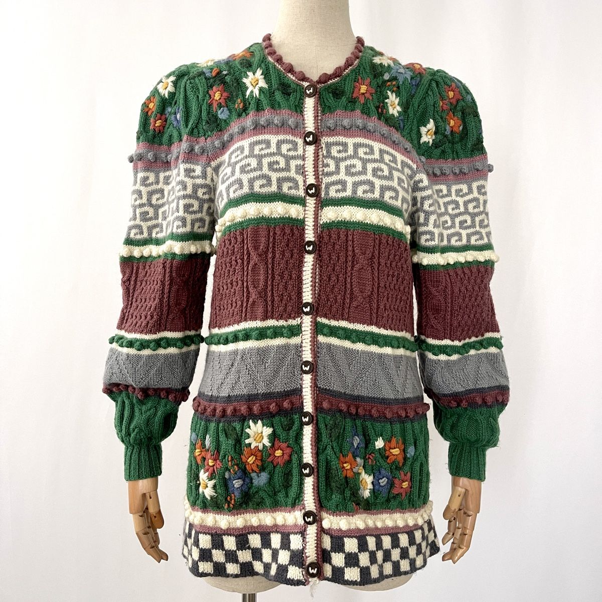 Maglioni & Felpe: WOLKENSTRICKER Handwoven Embroided Cardigan – Nuovo (secondo la descrizione) da Emmen venduto da Avviivva_Com2023