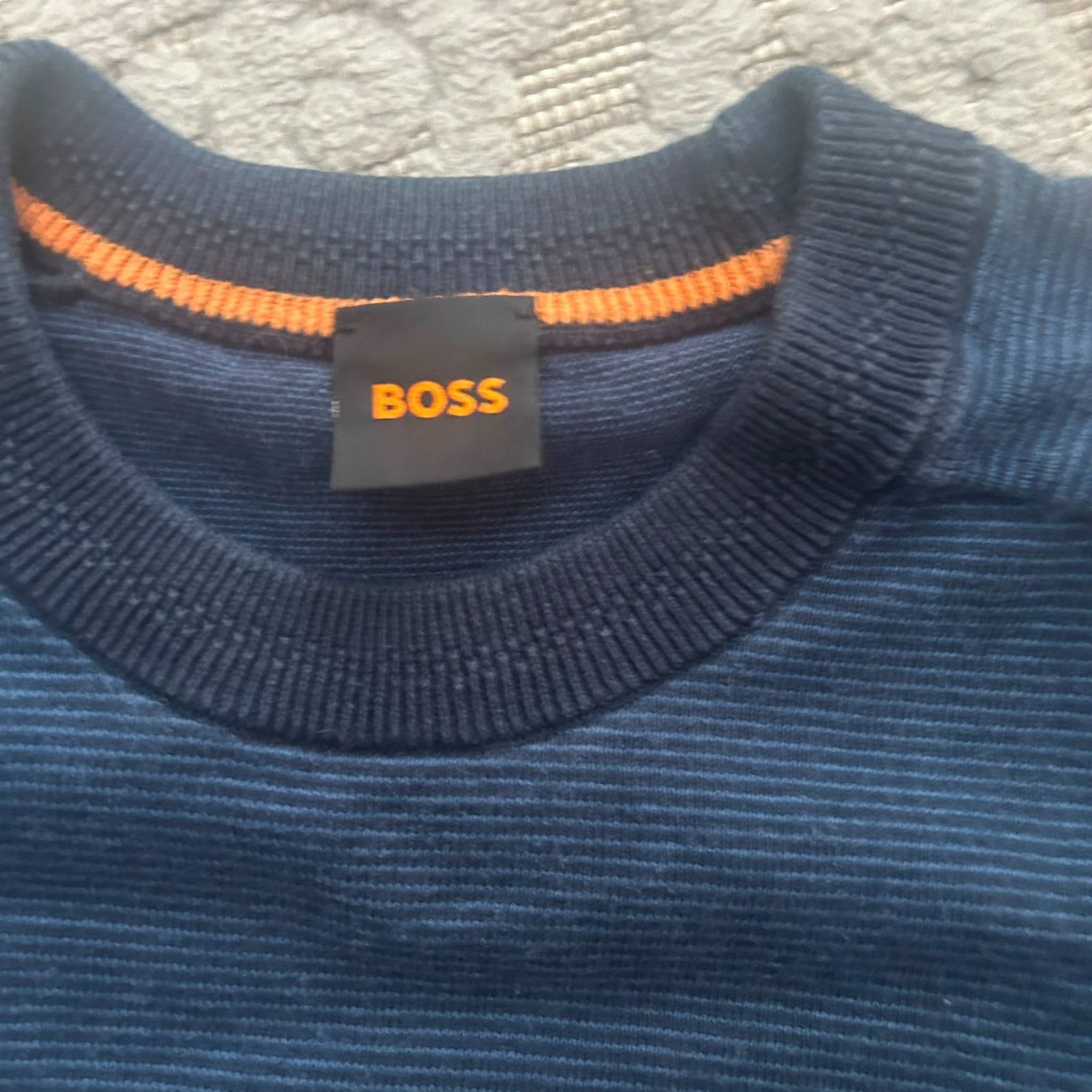 Hugo Boss Pullover & Sweatshirts: Hugo Boss Pullover Herren Gr. M Dunkelblau Navy – Gebraucht aus Lyss von Tyzen44 1