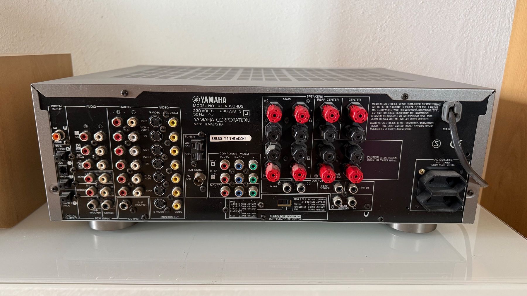 Infinity Casse acustiche: Infinity Alpha 40 (4x!) + Center + Yamaha Sub – Usato da Solothurn venduto da ste_kl5j 5