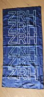 Tuch Flughafen Zürich ZRH Blau 