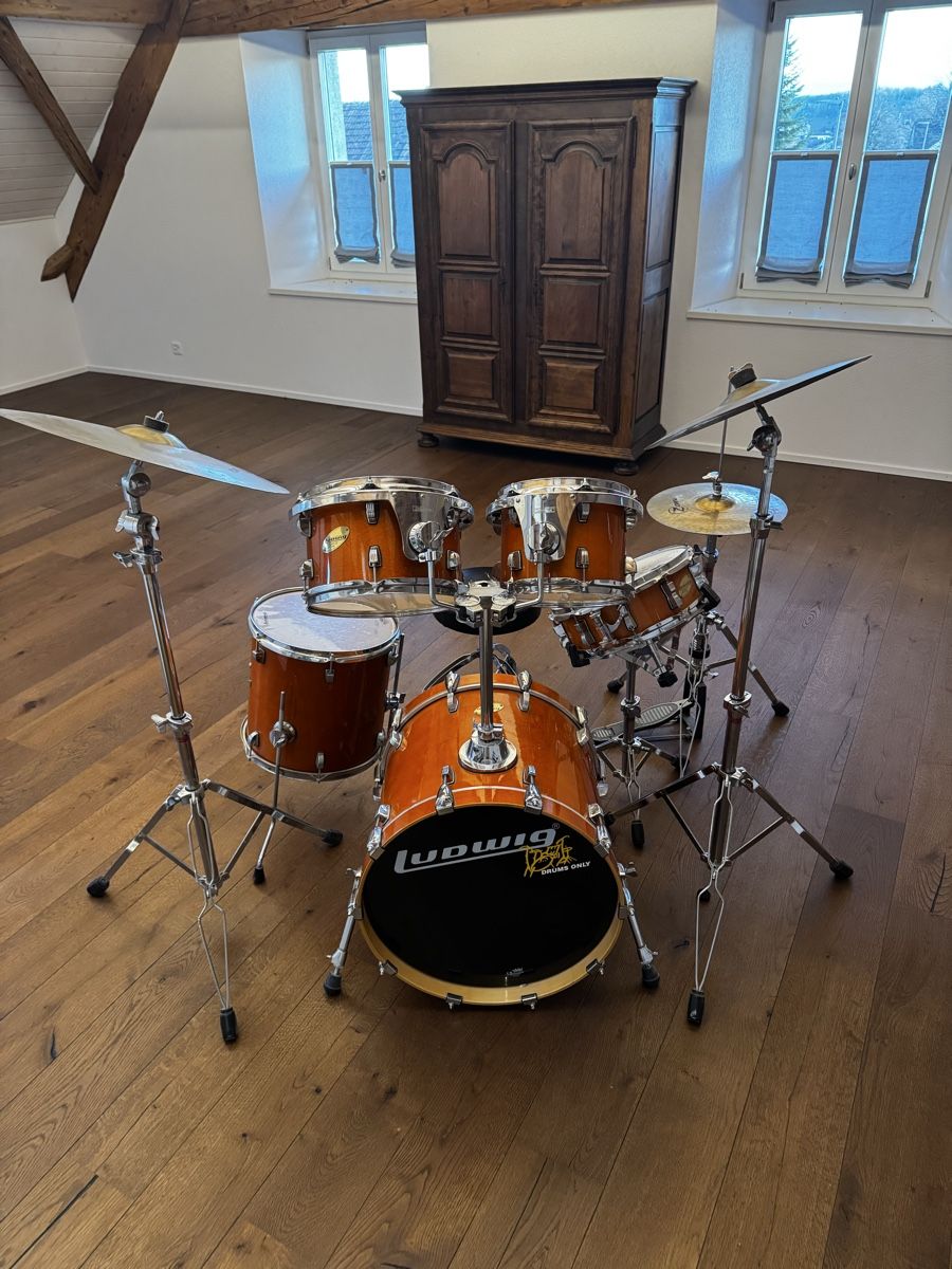 Ludwig Strumenti musicali: Ludwig Accent CS Custom Schalgzeug – Usato da Nesselnbach venduto da Oscar_guy_66