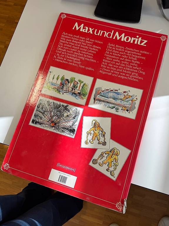 Libri: Max und Moritz // Eine Bubengeschichte in sieben Streichen – Usato da Jona venduto da PatriciaJona 1