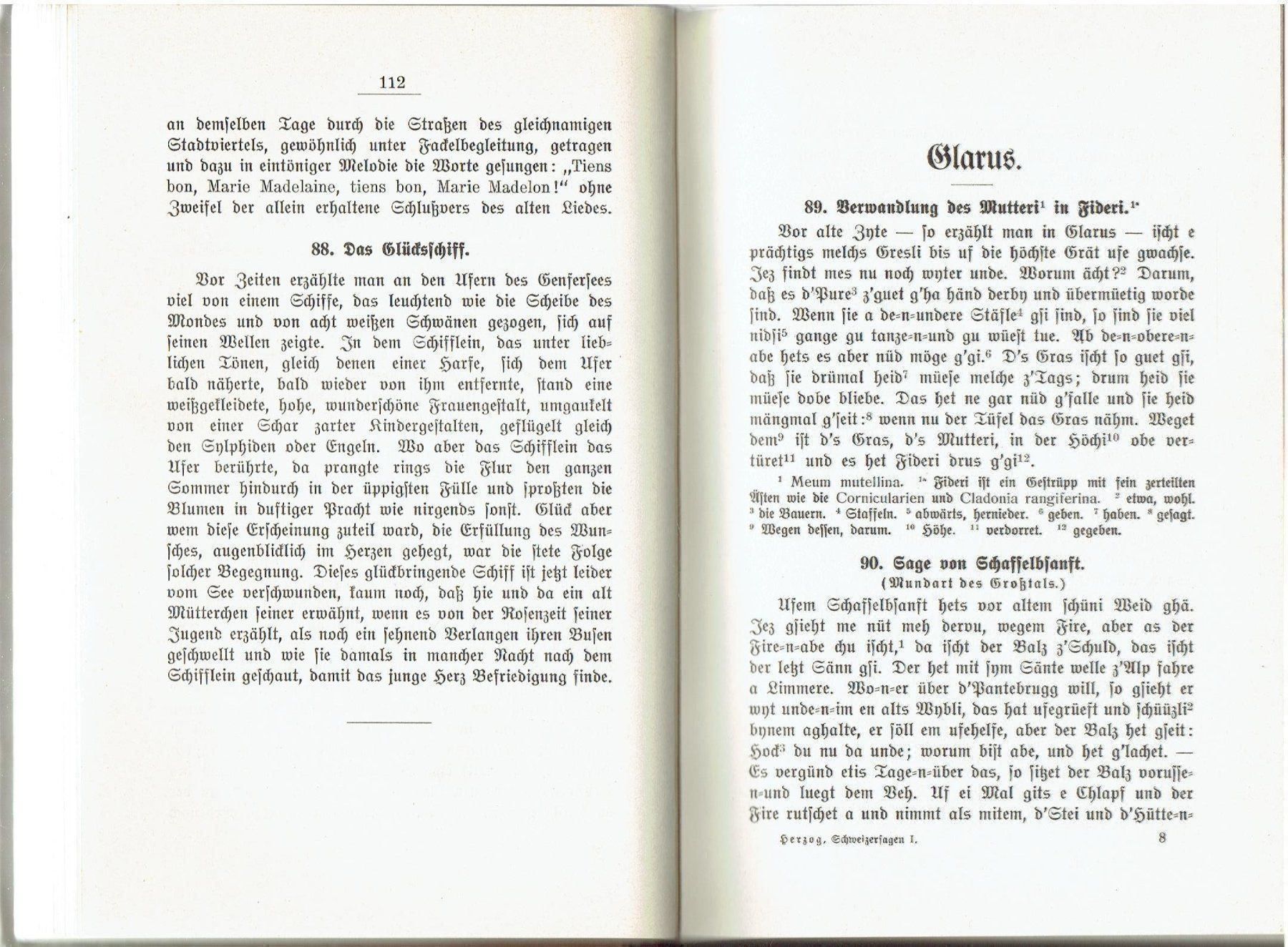 Libri: Schweizersagen, 1913 – Usato da Flims - Dorf venduto da Stagediver 2