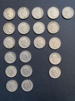 silbermünzen 10Rp. 1950-1961