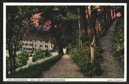 Rämismühle, Weg zum Abendrotbänkchen