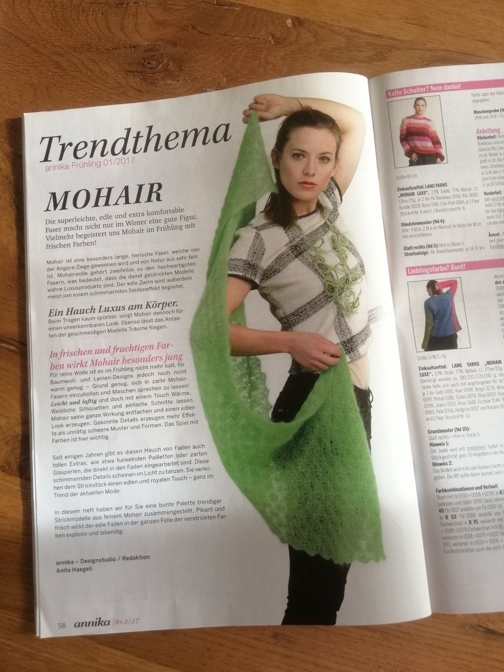 Riviste & Magazine: 2 Strickhefte "annika" – Usato da Langenthal venduto da Handstrick 9
