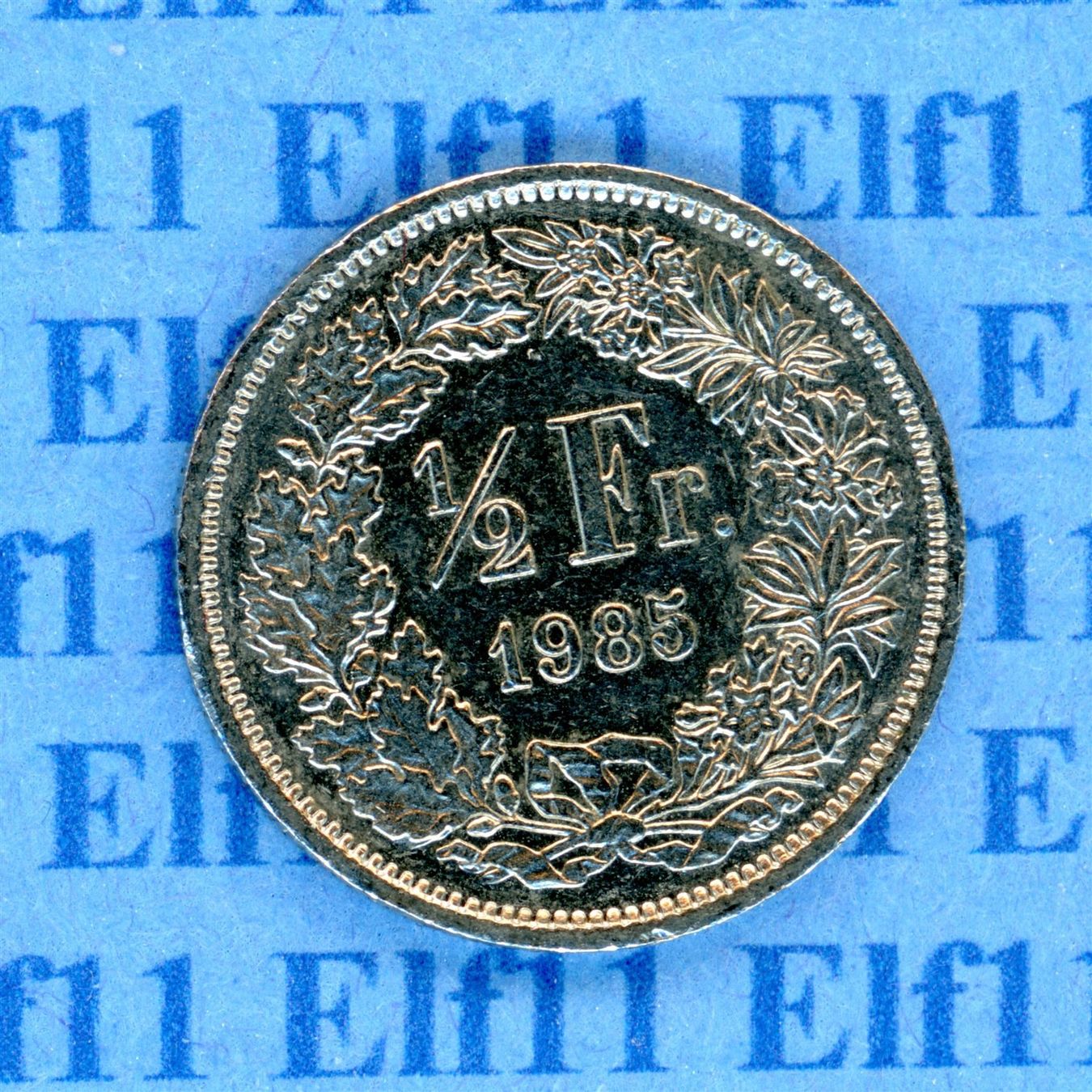 Alle Münzen: CHF___0.50 1985 -vz 50 Rappen – Gebraucht aus Widnau von Elf11