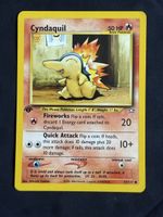 1st Edition Cyndaquil Pokemon (Neo Genesis) - 57/111