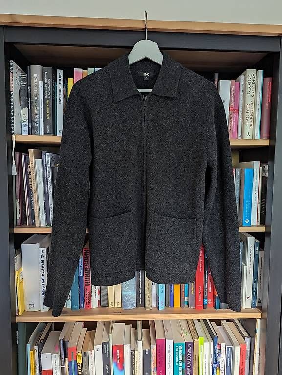 Vestes: Dunkelgraue Wolljacke – D'occasion à Zürich par lin_6dtc 1