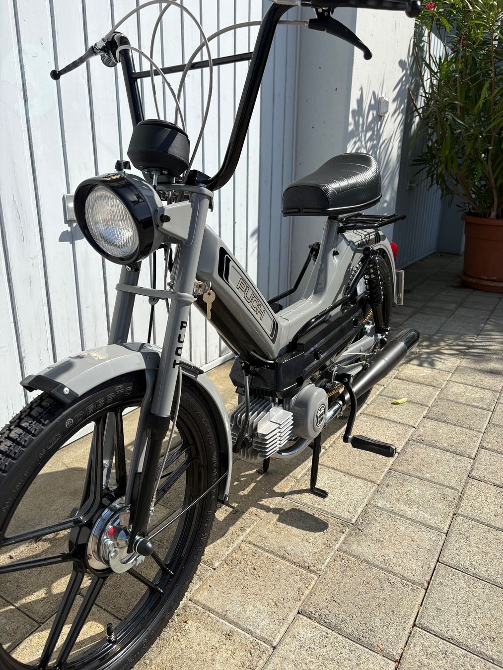 Puch Ciclomotori: Puch Maxi S - NEUAUFBAU! - hell Grau – Usato da Grosswangen venduto da Laguzzo84 1