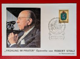 ÖSTERREICH WIEN FESTWOCHEN ROBERT STOLZ FRÜHLING PRATER 1977