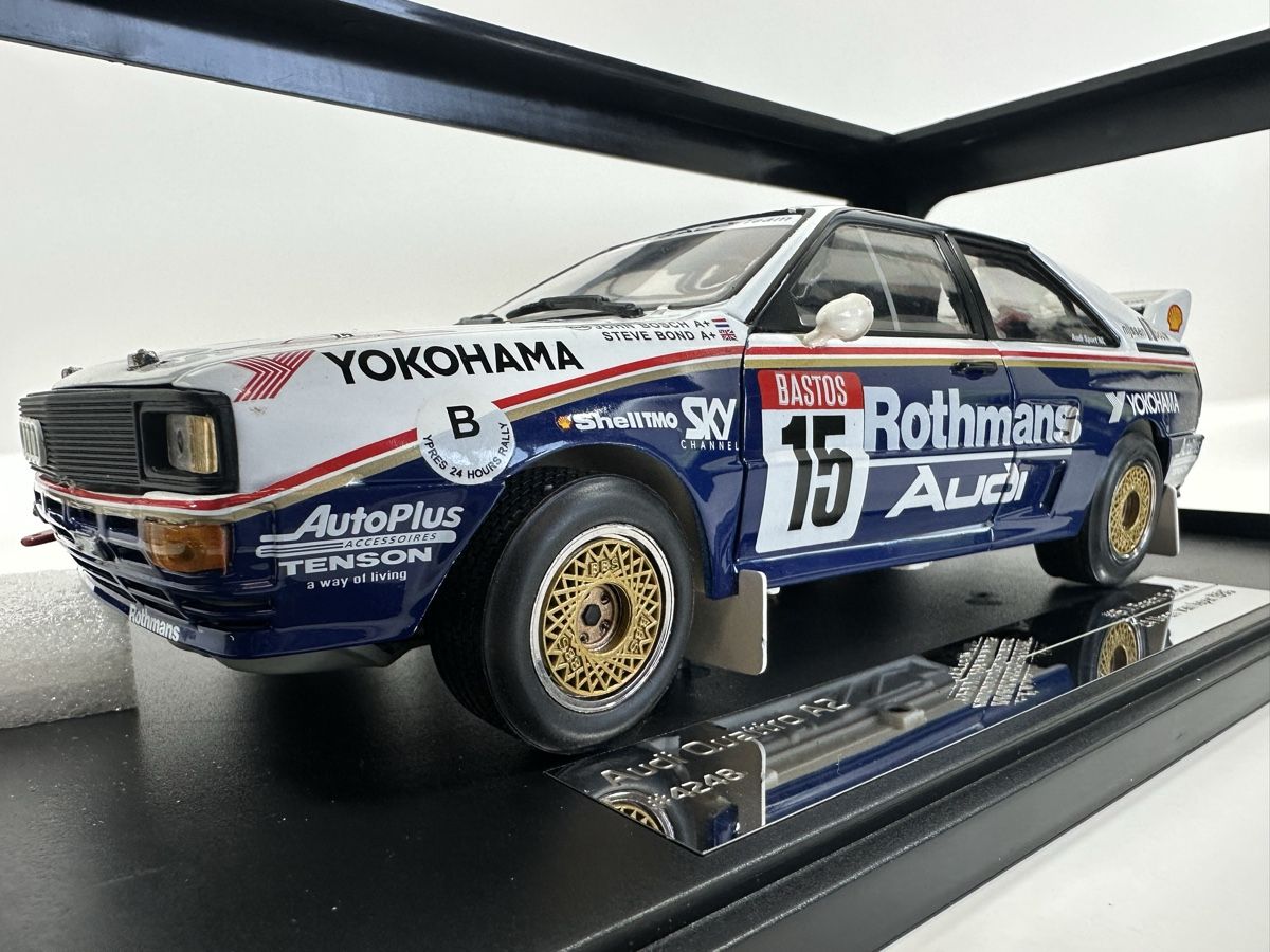 Miniature Sunstar 1/18 Audi Quattro A2 1984, Voiture De Sport, Occasion