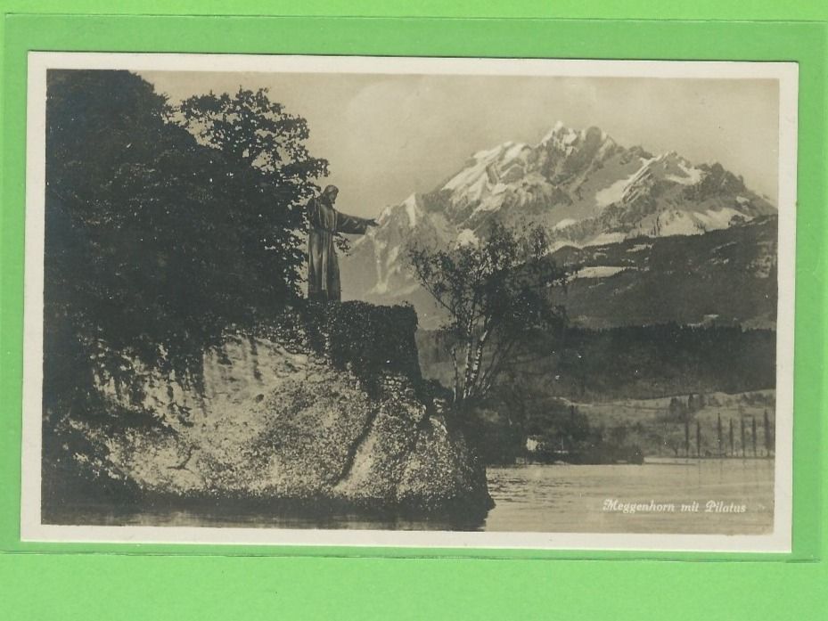 Cartoline postali: Meggenhorn mit Pilatus – Usato da Zürich venduto da t24_de
