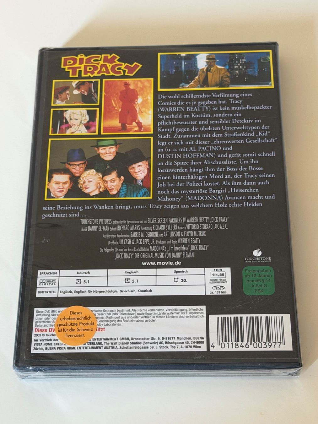 Alle DVDs: Dick Tracy DVD *neu* – Neu und originalverpackt aus Altstätten SG von sheamus 1