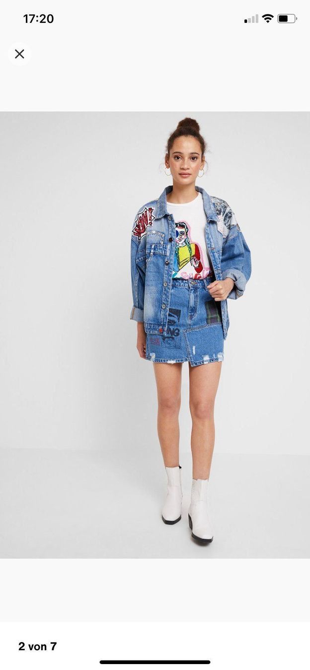 Desigual Gonne: Desigual Jean Rock Damen Grosse 28 – Usato da Duebendorf venduto da Alexandertreyer 6