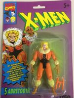 SABRETOOTH 4" ACTION FIGURE X MEN ANIMATED SERIES TYCO new