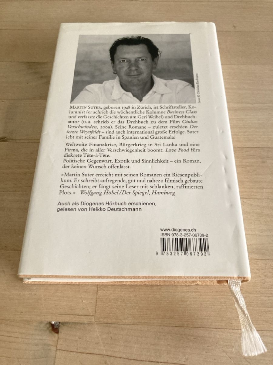 Libri: Martin Suter "Der Koch" – Nuovo (secondo la descrizione) da Zürich venduto da msxmsx 1