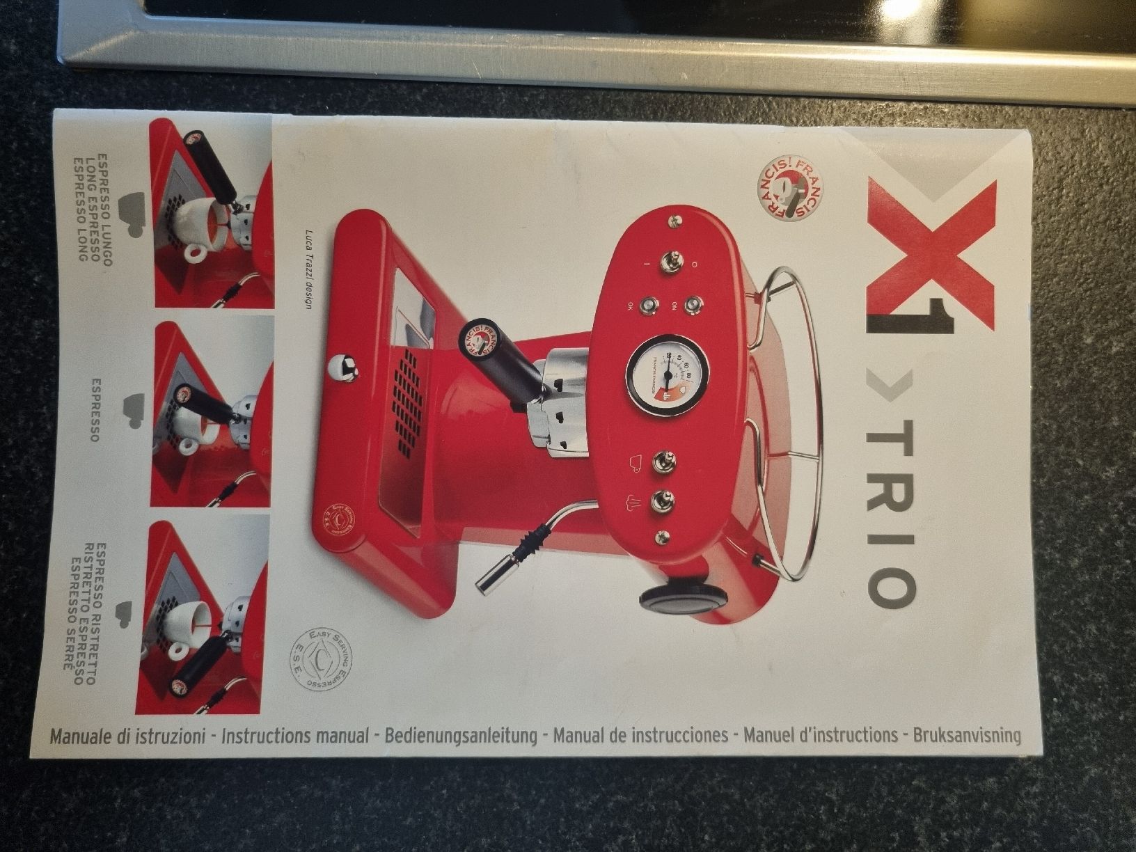 Amici Macchine per caffè & Macchine per espresso: Amici X1 Trio Espressomaschine – Usato da Rebstein venduto da D_Herzog 5