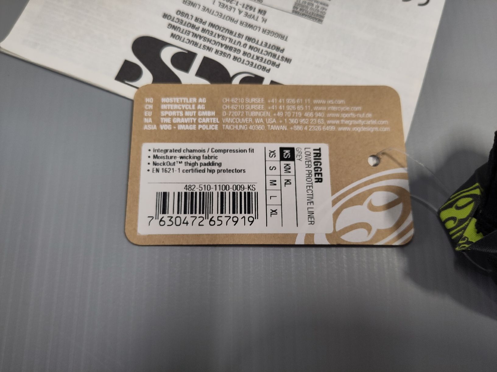 IXS Schutz & Schoner: iXS Trigger Protective Liner Hose, Kindergrösse KS  – Neu und originalverpackt aus Zürich von Velo-Elsener 2