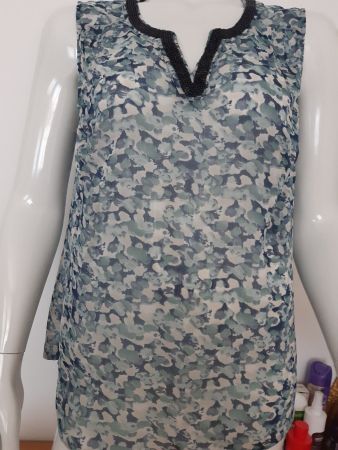 Bluse Shirt Street One Gr.40 Transparent