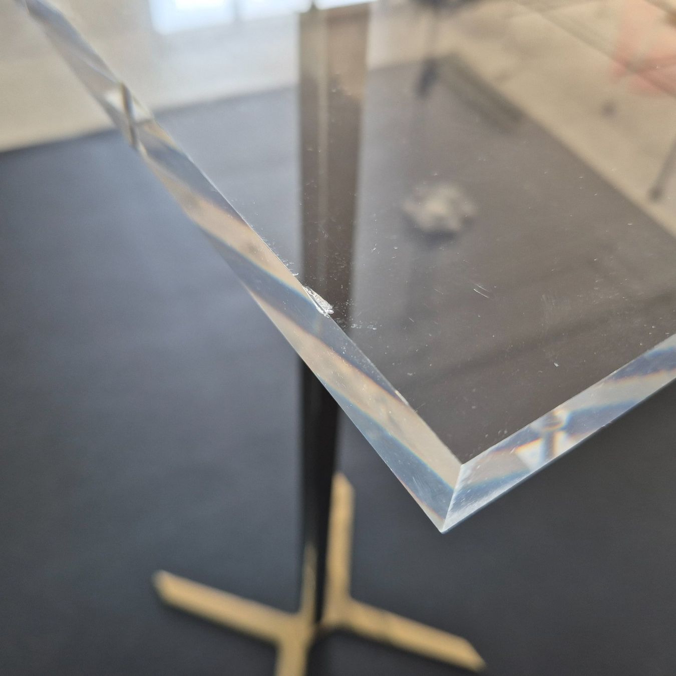 Tavoli: Plexiglas Design Stehtisch Beistelltisch Acryl Tisch – Usato da Nottwil venduto da Wondewa-Shop 7