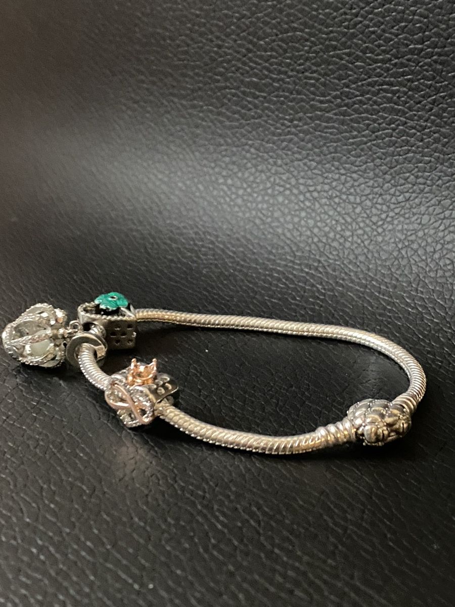 Armbänder & -reifen: Armband mit 3 Charm als Geschenk Silber s925 – Neu und originalverpackt aus Hemmental von Zirconwelt 3