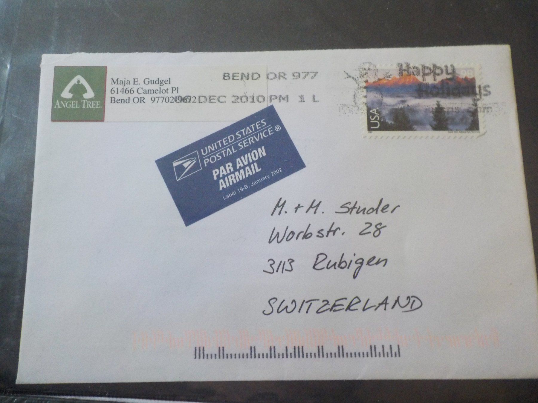 Tutti i francobolli: Amerika, USA, Brief 1 – Usato da Muri b. Bern venduto da Ricardoverkauf