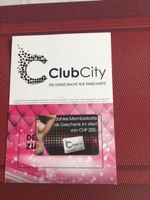 ClubCity-Membercard für Zürich, Wert Fr. 200.00