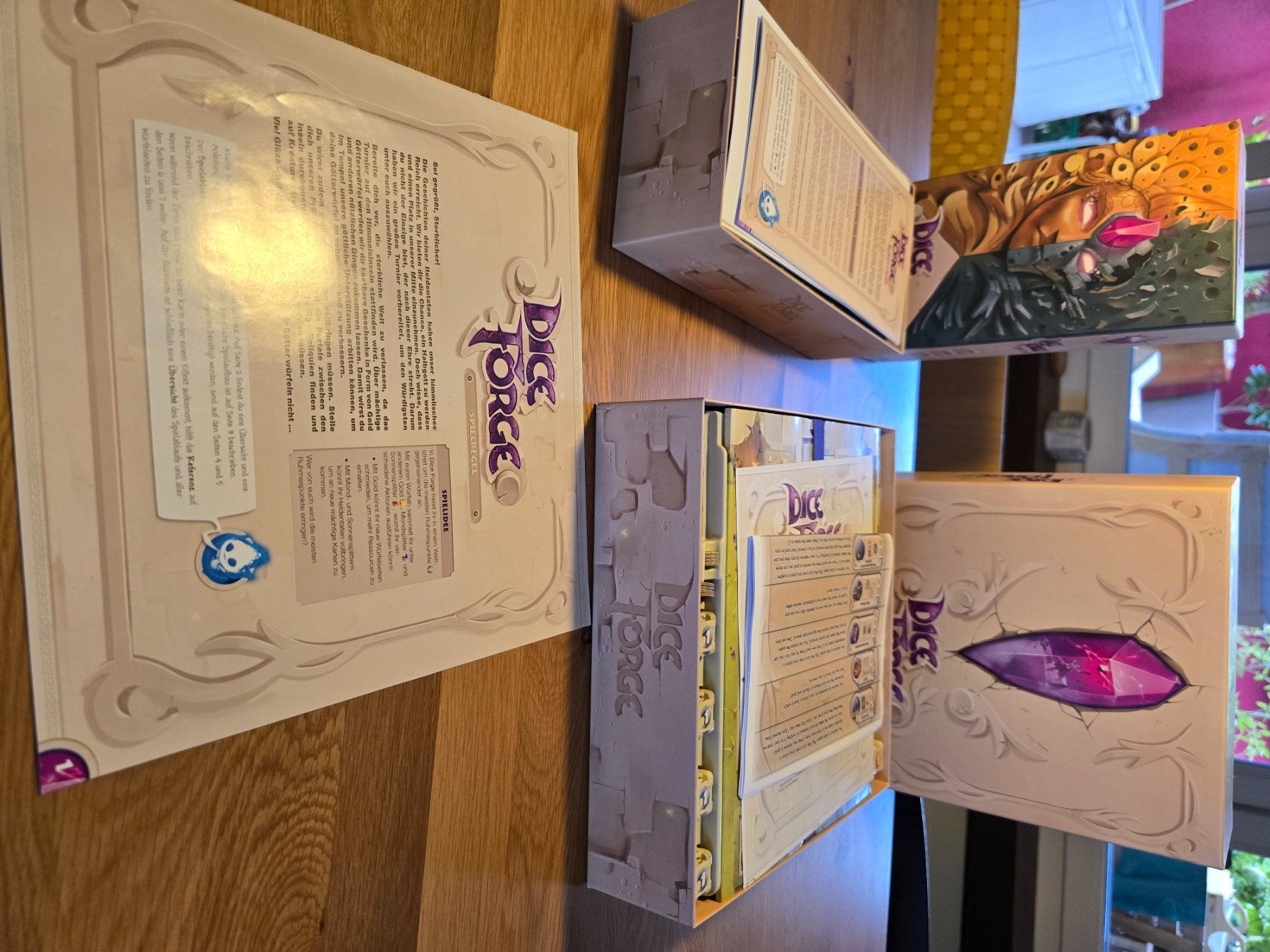 Giochi: Dice Forge + Rebellion-Erweiterung – Usato da Dübendorf venduto da vil_8c27