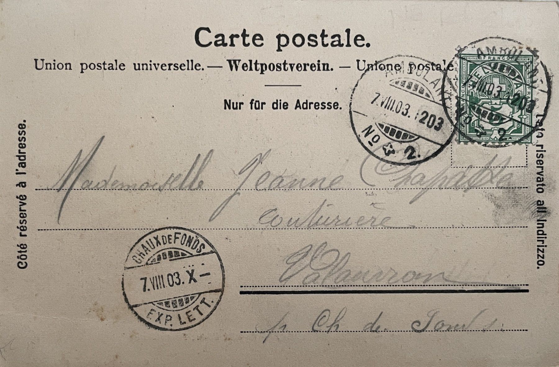 Cartes postales: Auvernier - Hôtel Bellevue – D'occasion à Savagnier par Ne2065 1
