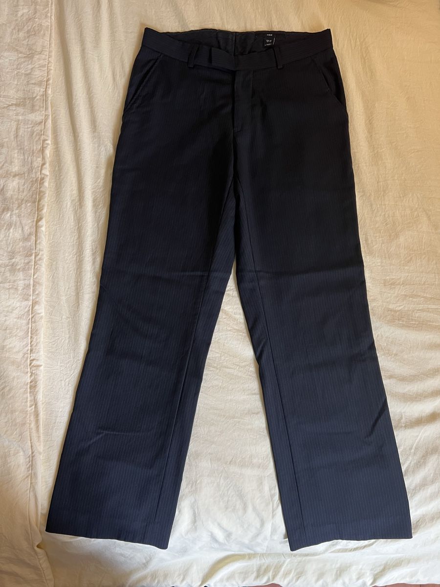Hosen: H&M  Wool Trousers Pinstripe – Gebraucht aus Zürich von san_t2jq 1