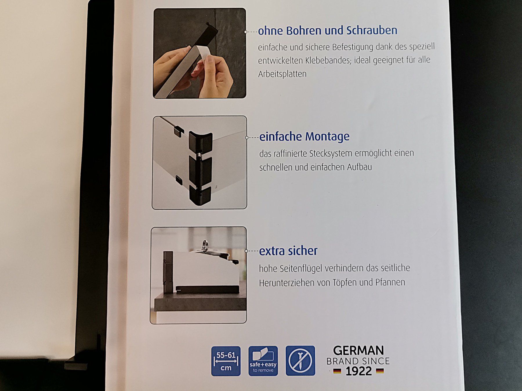 Cucine complete: REER Herdschutz – Nuovo e nell'imballaggio originale da Schaffhausen venduto da Restwert_SH 3