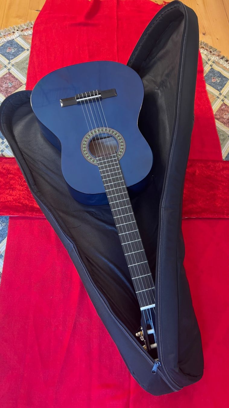 Strumenti musicali: Gitarre blau guter Zustand – Usato da Aathal-Seegräben venduto da ray_x7lz 8