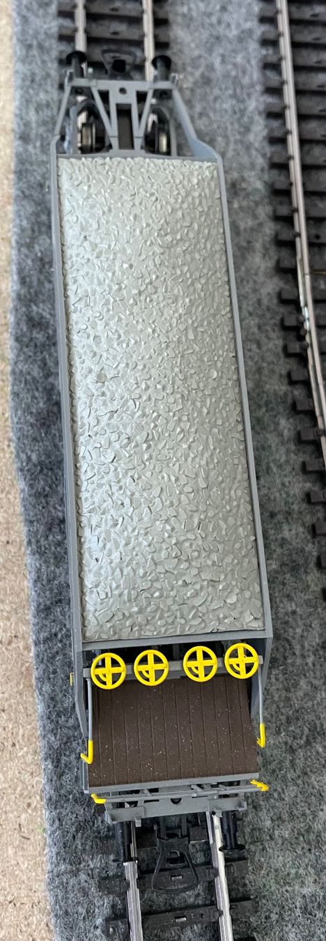 Liliput Modellini di ferrovie: Liliput L222305 SBB Schotterwagen – Usato da Blumenstein venduto da Ritschi 1