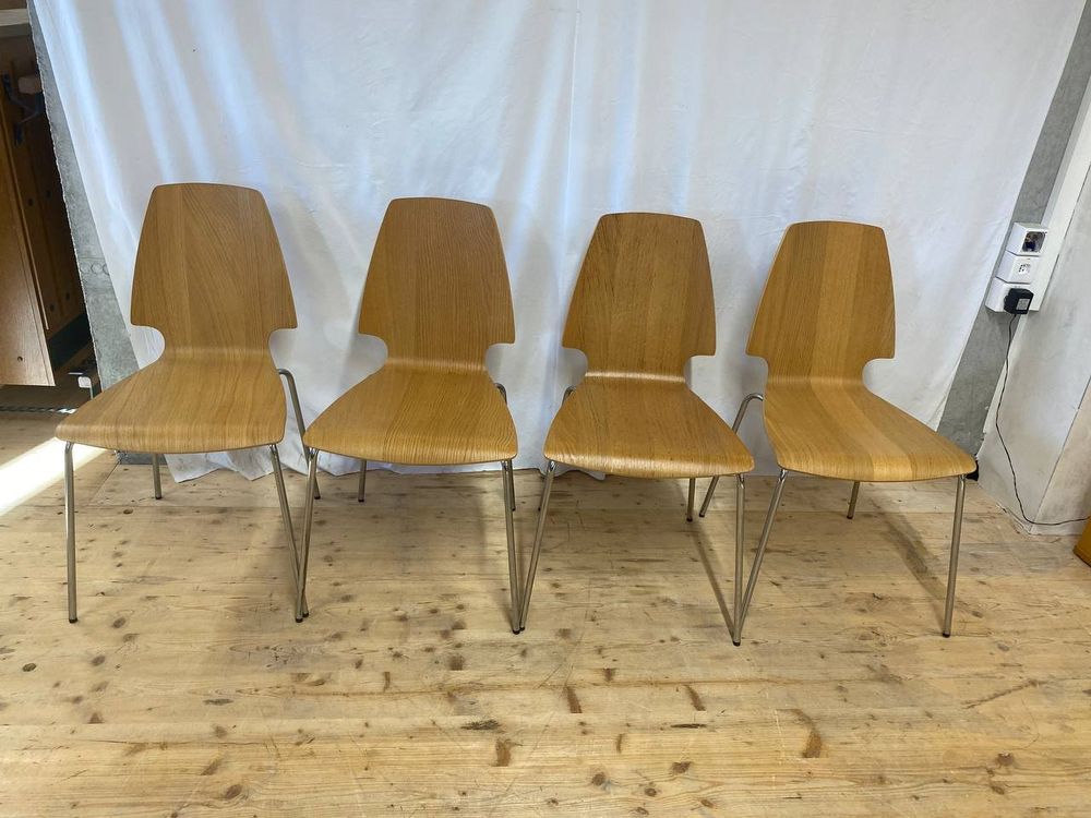 Vilmar Ikea Stühle stapelbar 4er Set N 7017 Kaufen auf Ricardo
