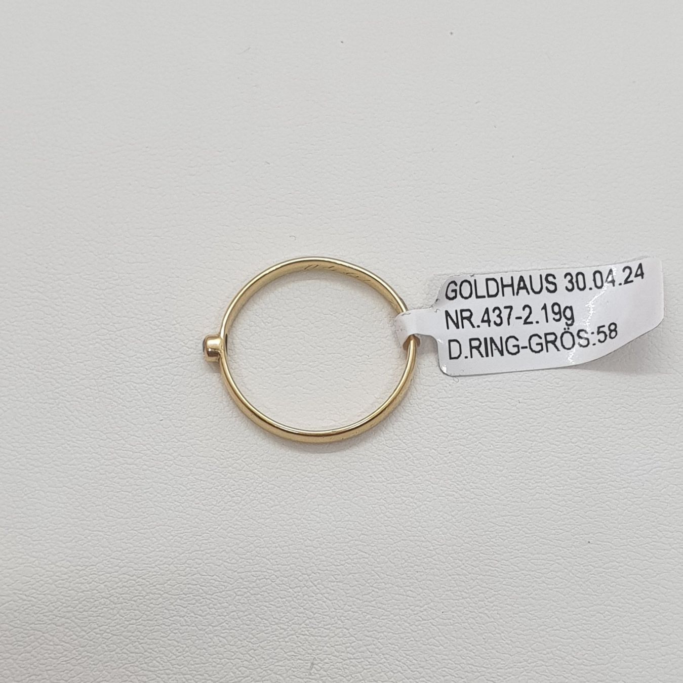 Anelli: Echt 18K Gold - Diamant Ring – Usato da Luzern venduto da Luzern-Goldhaus 2