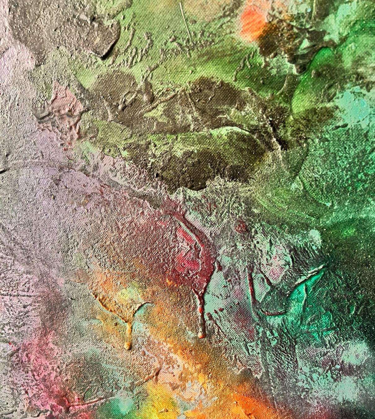 Dipinti: Andrea Scacciotti - Malerei auf Leinwand - Material abstrakt – Usato da Ponte Tresa venduto da 11GalleriaAlterEgo11 7