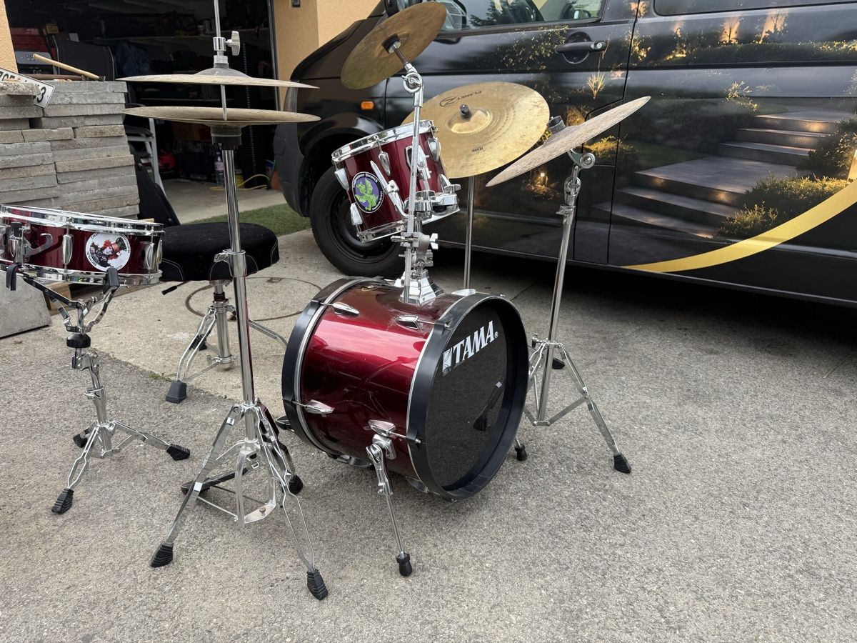 Musikinstrumente: Tama Schlagzeug Set mit Hocker gutem Zustand – Gebraucht aus Lüchingen von chb_8mm8